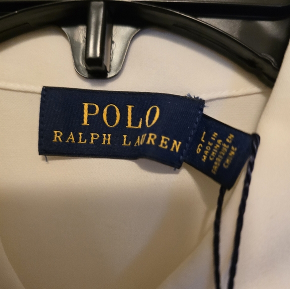 Ralph Lauren Cream Silk Shirt - Picture 4 of 5
